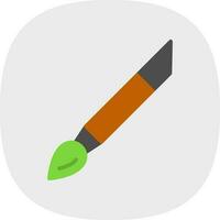 Paint brush Vector Icon Design