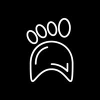 Paw Vector Icon Design