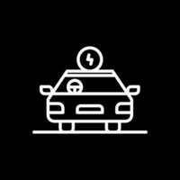 Hybrid car Vector Icon Design