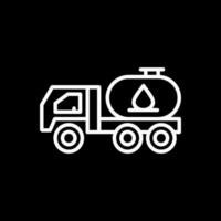 petrolero camión vector icono diseño