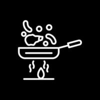 Stir fry Vector Icon Design