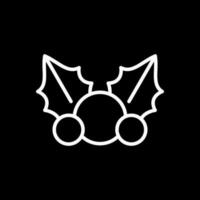 Mistletoe Vector Icon Design