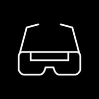 Goggles Vector Icon Design