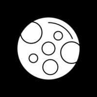 diseño de icono de vector de luna