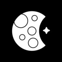 diseño de icono de vector de luna