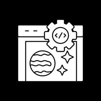 Coding Vector Icon Design