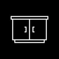 Cabinet Vector Icon Design