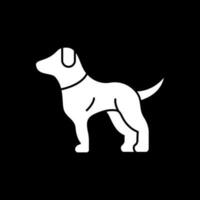 diseño de icono de vector de perro