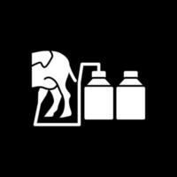 Milking Vector Icon Design