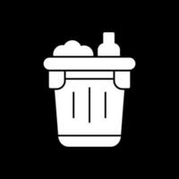 diseño de icono de vector de basura