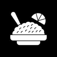 American fried rice Vector Icon Design