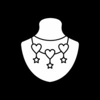 diseño de icono de vector de collar