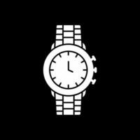 diseño de icono de vector de reloj de pulsera