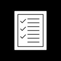 Checklist Vector Icon Design