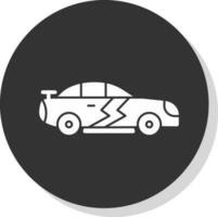 deporte coche vector icono diseño
