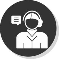 Customer service Vector Icon Design
