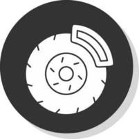 Brake disc Vector Icon Design