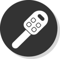 Car Key Vector Icon Design