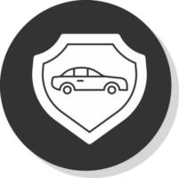 Car insurance Vector Icon Design