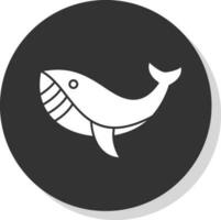 Whale Vector Icon Design