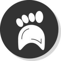 Paw Vector Icon Design