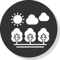 Forest Vector Icon Design