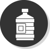 Water bottle Vector Icon Design