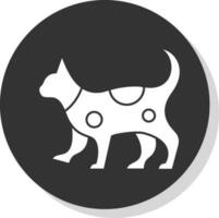 diseño de icono de vector de gato