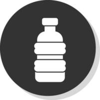 Plastic bottle Vector Icon Design