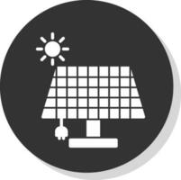 diseño de icono de vector de energía solar