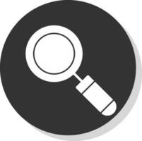 Magnifying glass Vector Icon Design