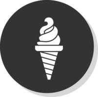 diseño de icono de vector de helado