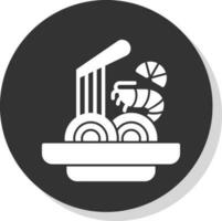 Pad thai Vector Icon Design