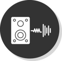 sonido de música vector icono diseño