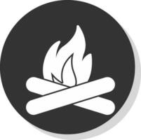 Bonfire Vector Icon Design