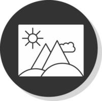 Hill Vector Icon Design