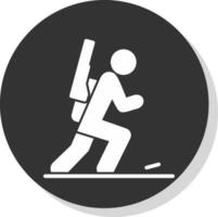 Biathlon Vector Icon Design