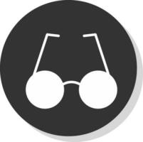 diseño de icono de vector de gafas