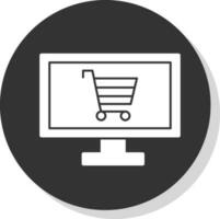 diseño de icono de vector de compras