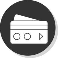 Debit card Vector Icon Design