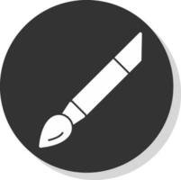 Paint brush Vector Icon Design