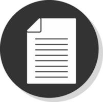 Document Vector Icon Design