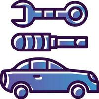 Car maintenance Vector Icon Design