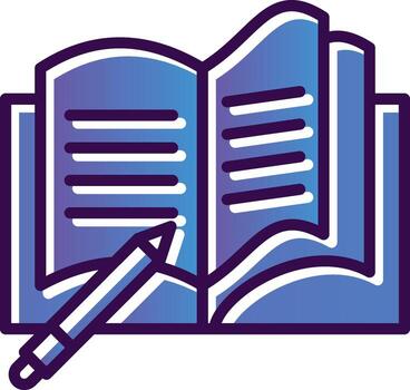 Notebook Vector Icon Design