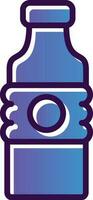 Water bottle Vector Icon Design