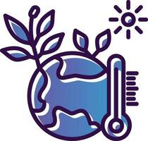 Climate change Vector Icon Design