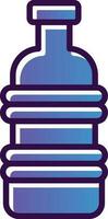Plastic bottle Vector Icon Design