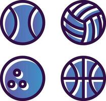 Balls Vector Icon Design