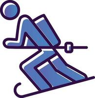 Skis Vector Icon Design