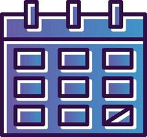 diseño de icono de vector de calendario